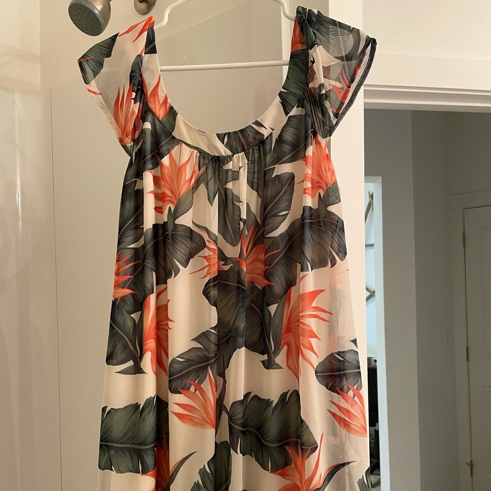 Beachy mumu dress
